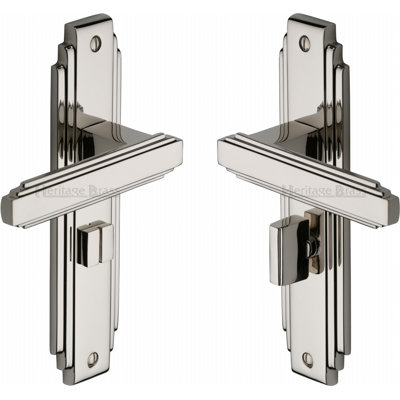 Heritage Brass Heritage Door Handle for Bathroom Astoria Design