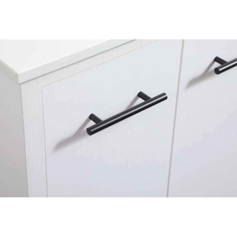 Ensemble de meuble-lavabo simple 24 po Cyrus, Blanc