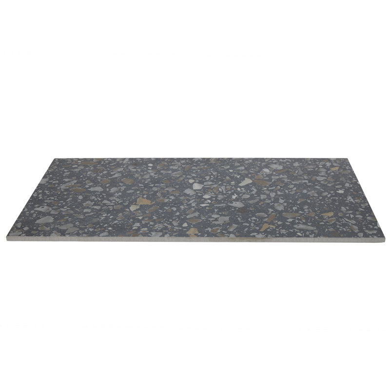 Fragment 12" x 24" Porcelain Wall & Floor Tile, Black