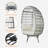 Swivel Wicker Outdoor Lounge Chair-96071686-96071685