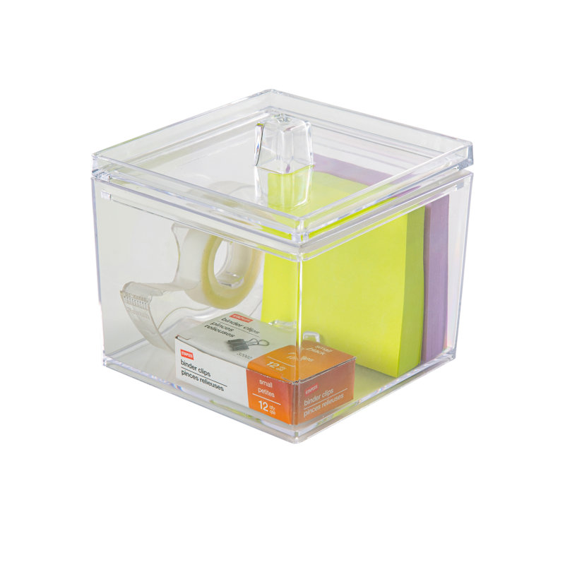 Pot ou contenant de rangement empilable, Grand
