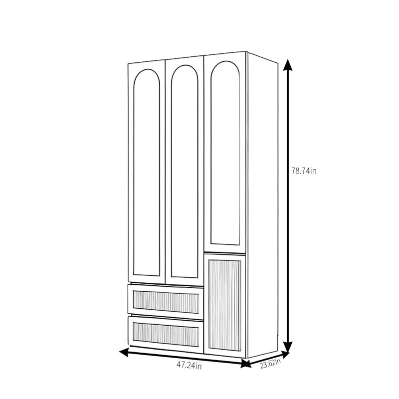 Armoire rétro française