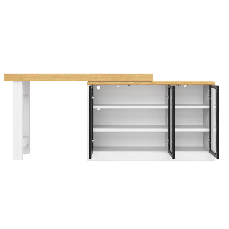 Metal Base Dining Table