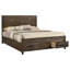 Feliberto Storage Platform Bed in Rustic Golden Brown-736417092