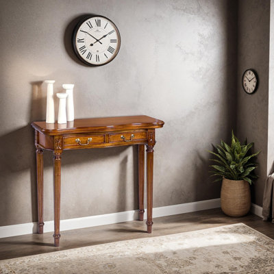 80cm Solid Wood Console Table