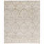 Hand-Knotted High-Quality Cream/Brown Area Rug