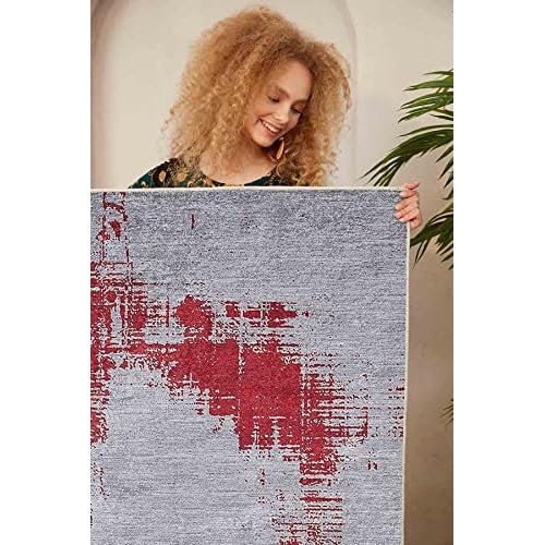 Antich Machine Woven / Power Loomed 80cm X 300cm Area Rug