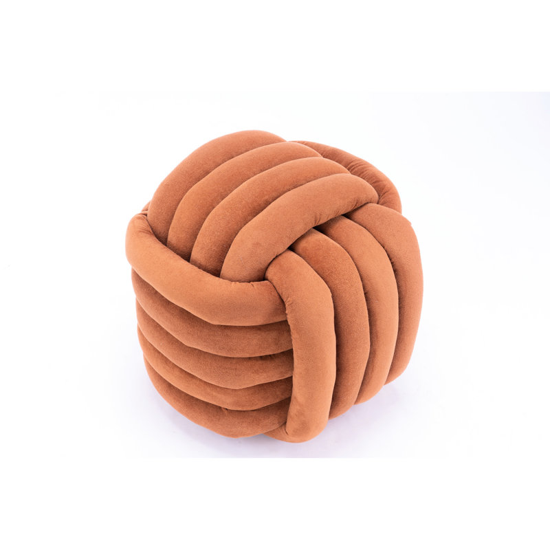 Comfortable Modern - Chenille Fabric In Orange For Living Areas. 19.29" D X W 18.22" H, 14.96 Lbs. Soft Chenille, Foam Filling, Wooden Frame, 250 Lbs Capacity, No Assembly Required Promptly Makeup