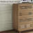 Dresser For Bedroom With 8 Drawers, 48" Wide Wood Dressers & Chests Of Drawers Slides Pre-installed, Wooden Dresser Tv Stand, Modern Closet Clothes Storage Organizer For Bedroom-1229229711
