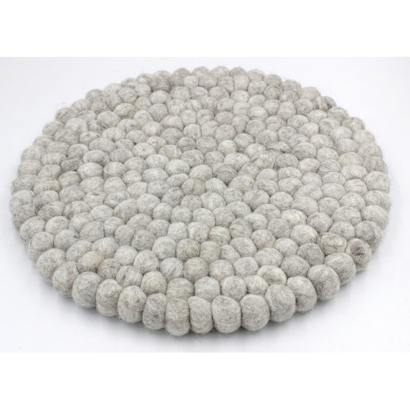 Sous-verre Pom, gris