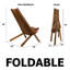 Chaise d'extérieur pliante Lashawn-2095246256-2095246258