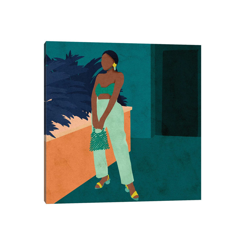 Destyni by Reyna Noriega - Painting on Canvas, 66.04 cm H x 66.04 cm W x 1.91 cm D, Wrapped Canvas