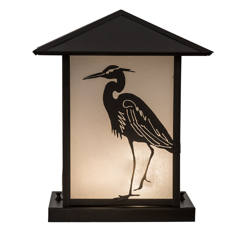 Meyda Tiffany & Stained Glass 2 - Light Pier Mount Light, 14.5" H x 17" W x 17" D