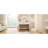 Bedroom 39" Makeup Vanity With Lighted Mirror & Drawer, White. Curved Corners . Sufficient Storage For Beauty Essentials. And Comfortable. Easy To Assemble