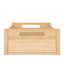 Low Profile Floor Platform Bed with Full-Length Guardrails, No Box Spring Needed-2058105911