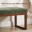 53'' Wide Upholstered Bench With Wood Legs-124944549