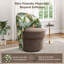 Whitstable Upholstered Swivel Barrel Chair-1504106555
