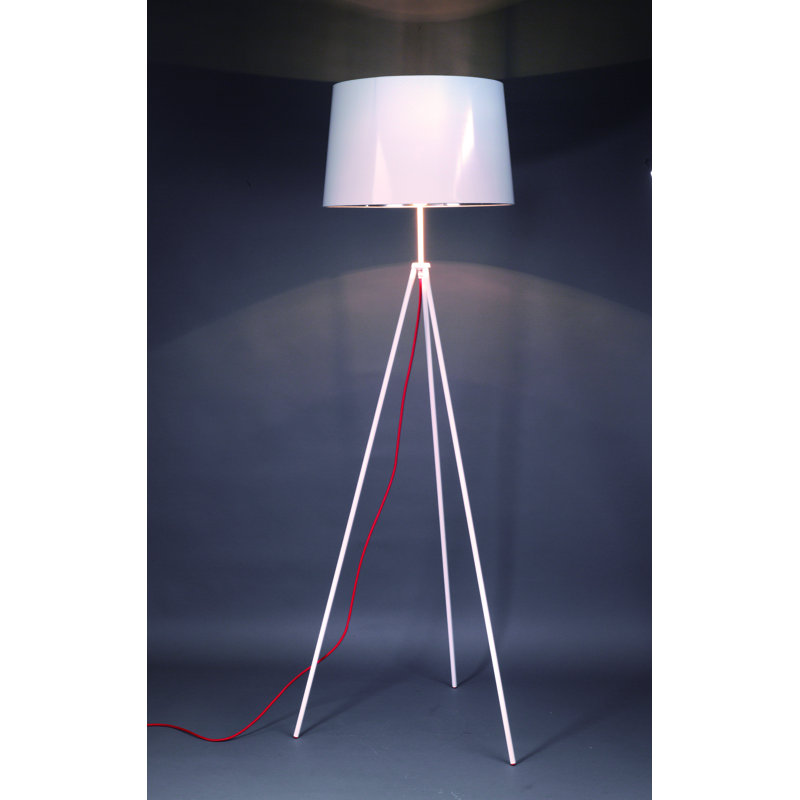 Schuller 156.5cm Tripod Floor Lamp, White