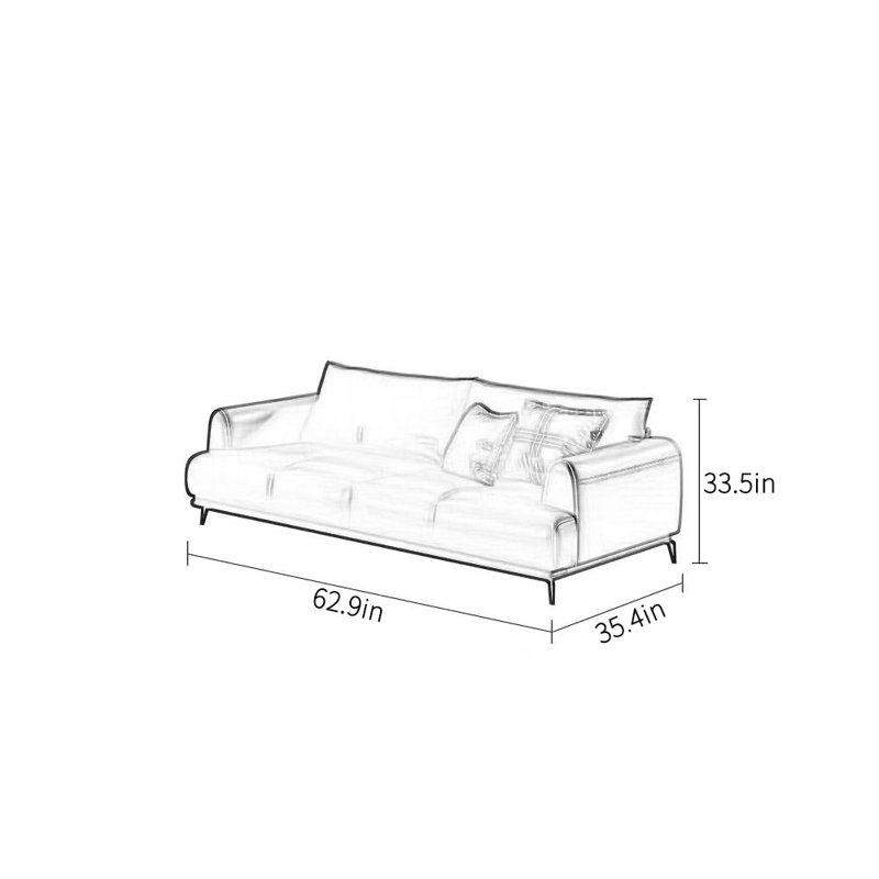 Simple and comfortable business modern sofa
