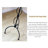 Wabi-Sabi Style Wrought Iron & Fabric Floor Lamp