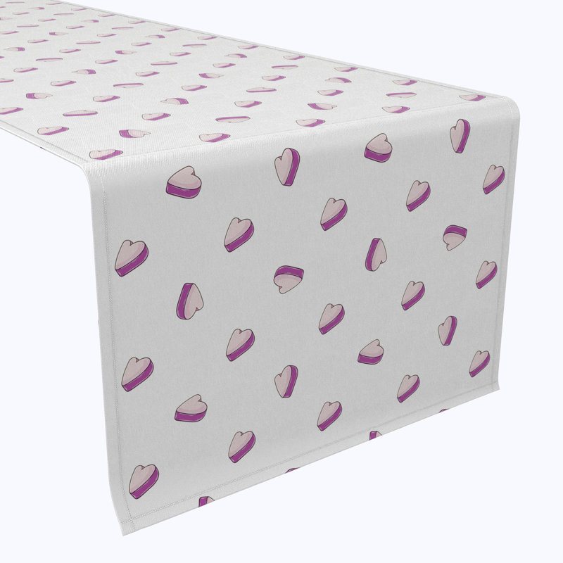 Rectangular Geometric Cotton Twill Table Runner