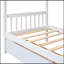 Lit en bois avec tiroirs-475882703