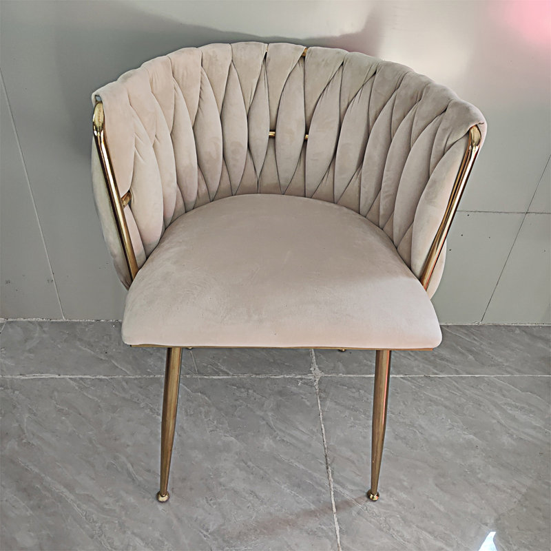 Ensemble de 2 chaises de salle à manger Modern, Beige