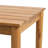 Rustic Wood Side Table, 20"X20"X17.83", Table In Style With Slat Element, 20.42"X20.42"X17.83", Hue