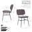 Aquasco 18.5'' H Velvet Upholstered Side Chair-252838432