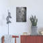 «Shy Gray No Tear» par Albena Hristova, art mural en métal-587053444