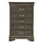 Commode Louis Phillipe, gris-94868433