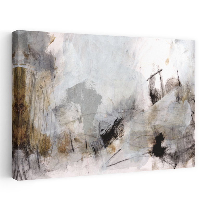 Art contemporain contemporain abstrait, H 40 po x l 60 po