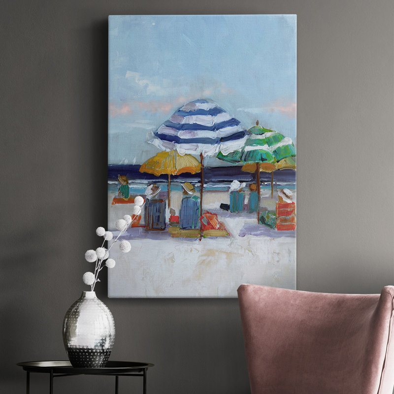 A Day Dream II - peinture sur toile tendue, H 12 po x l 8 po x P 1 po