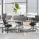 Azaryia Ergonomic Mesh Commercial Use Office Chair Task Chair with Flip-Up Armrest