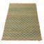 Tapis brun à tissage plat Kalos