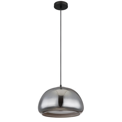 Chaunta 1 - Light Matte Black Pendant