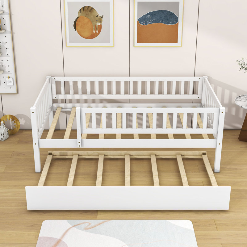 Alene Daybed with Trundle, Twin, White