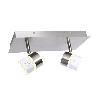 Projecteur directionnel 2 lumières DEL