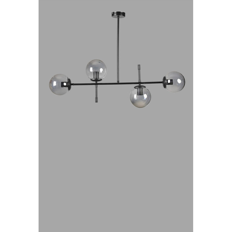 Chandle Chandelier, Dark Grey