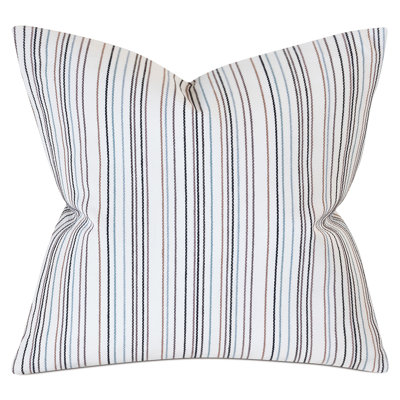 Summer Embroidered Decorative Cotton Throw Pillow Cover & Insert