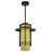 228 - Light Brown LED Unique/Statement Pendant