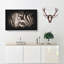Eye Of The Zebra - Wrapped Canvas-56642741