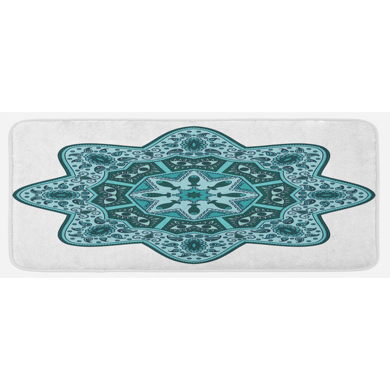 Tapis de cuisine mandala