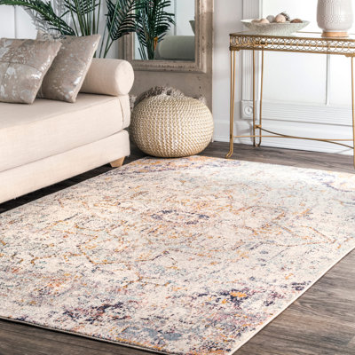 Floral Area Rug