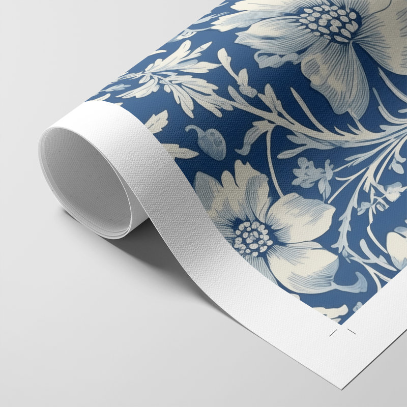 Reproduction abstraite rétro VII - reproduction de toile seulement - non encadrée, H 12 po x l 8 po