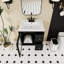 Meuble-lavabo mural simple 24 po avec comptoir en céramique 24 po-127413914