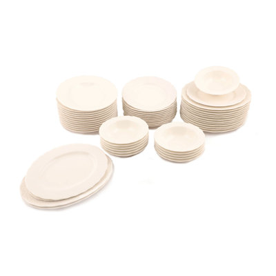 Agirta 52 Piece Dinnerware Set, Service for 6