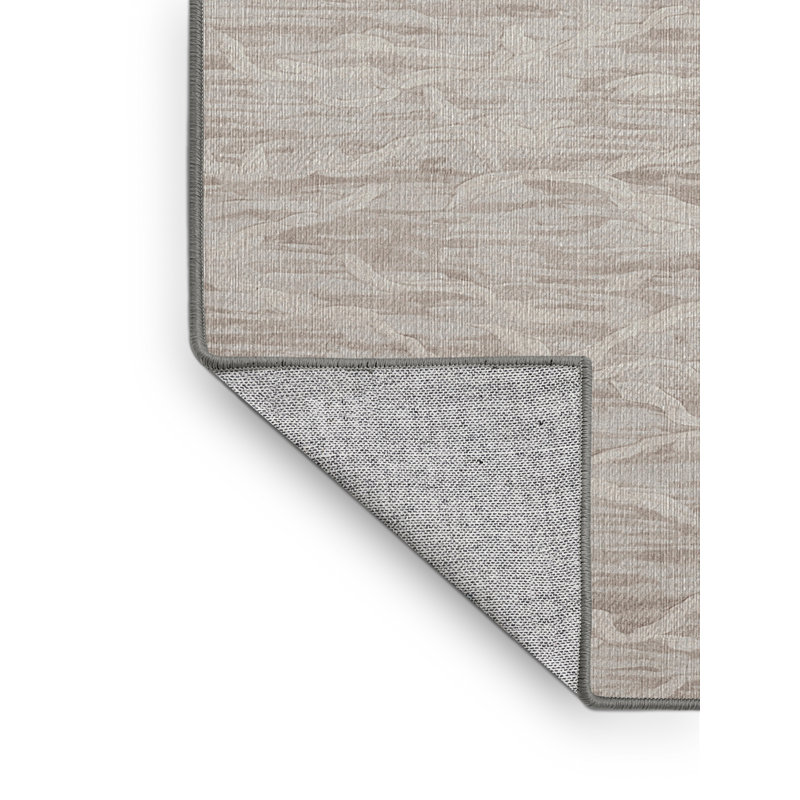 Tapis gris lavable à la machine, Rectangle 8 pi x 10 pi