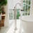 DreamLine Havana 43 in. x 9 in. Freestanding Tub Faucet with Handshower-108296545