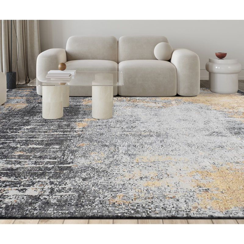 Abstract Area Rug, Rectangle 12' x 15'